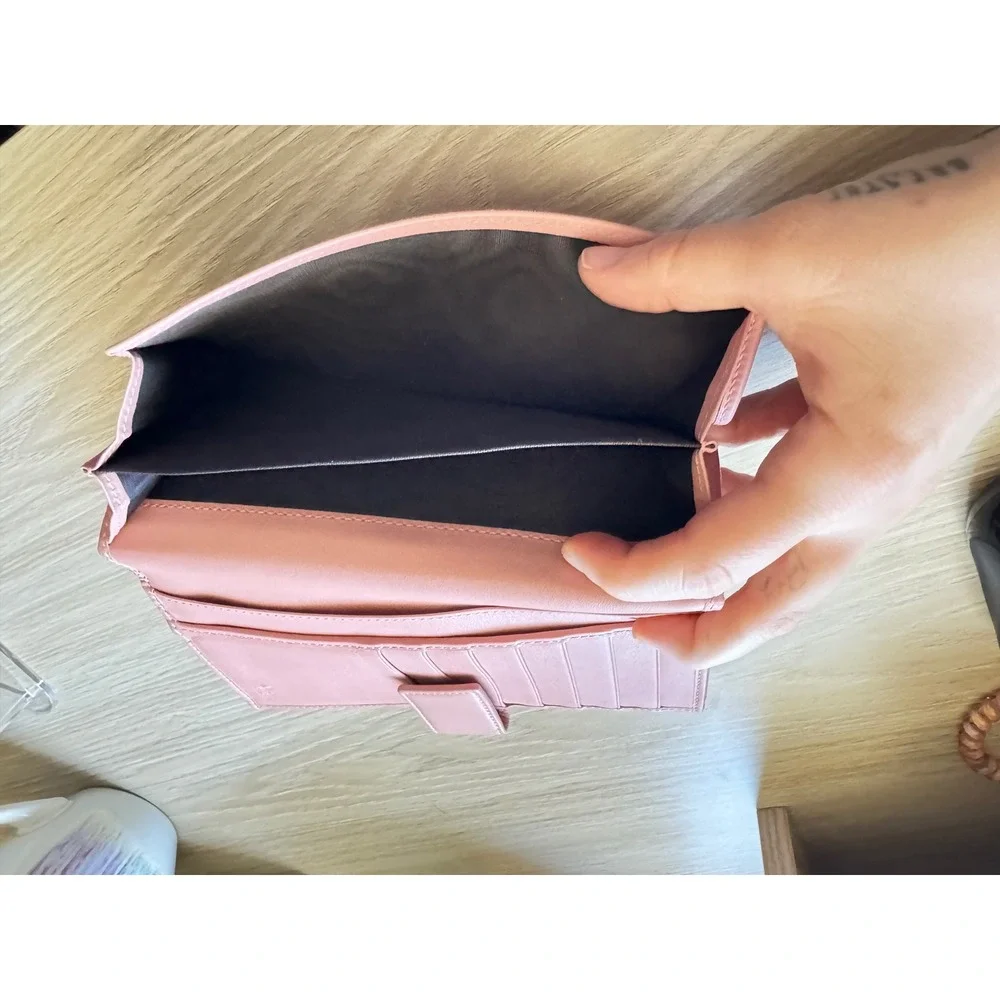 Gucci Microguccissima Pink Leather Continental Wallet GG Monogram 449393